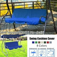 Kultura Swing Cover Stolica Vodootporni jastuk Patio vrtna dvorište Vanjska zamjena sjedala