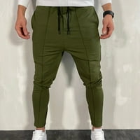 FVWitlyh Chinos Hlače Muška muški vitak FIT Easy Khaki Hlače