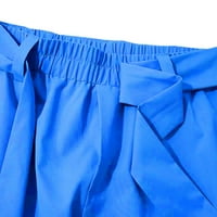 Pgeraug Muške dukseve sa čvrstim bojama Design Sense Svestrane teretne pantalone sa devet točaka za