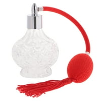 od vintage praznog parfema za brijanje sa bocama Dugi sprej Tassels Repucable Dame Poklon 100ml Crveno