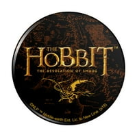 Hobbit Pustovanje Smaug logotip Pinback PIN