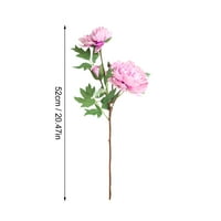 Otilazi umjetni cvjetovi Buketi umjetni peonies tamno ružičasti svijetla ružičasti božuri cvijeće božura