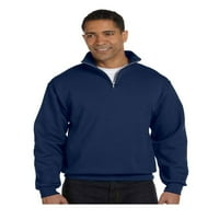 Jerzees muški četvrt-zip kadetski ovratnik pulover dukserica, stil 995m