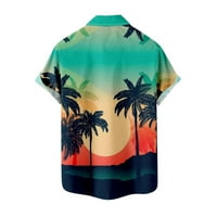 Košulje za muškarce Muški ljetni odmor Turizam Plaža Modni trend Ležerne prilike 3D digitalni ispis Majica kratkih rukava Muška majica