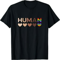 All inclusive Hearts za BLM Rasno pravdu i ljudsku ravnopravnost majica crna x-velika