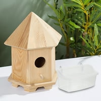 Bird Cage Bowls za hranu Parrot kavezni hranilice Plastične posude za hranjenje hrane