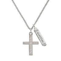 Delight nakit od nehrđajućeg čelika Izreke 31: - Hvalite njezin urezani križ - silvertodne čuvar anđeoskog
