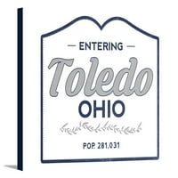 Toledo, Ohio - Sad ulazi u - umjetničko djelo novina