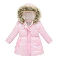 Dječje djevojke kapute za djecu Zimska gusta topla kapuljača s kaputama za obljenu odjeća odjeća