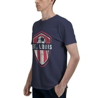 Majica sv. Louis dizajner retro značke