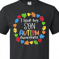 Inktastic Volim majicu za svijest o sinu autizam