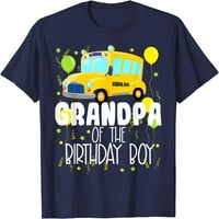 Djed rođendanske školske autobusne majice za djecu