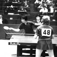 Lin Hui-Ching iz komunističke Kine na prvenstvu na dan 31. stolnog stola u istoriji Nagoya