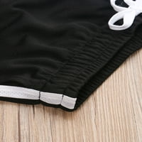 Muške atletičke odjeće za spajanje boja za spajanje elastičnog struka Sportski trčanje Shorts Streetwear