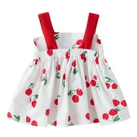 Leesechin Girls Povratak na školsku odjeću za uklanjanje odjeće Dječje djece Djevojke Ljeto slatko cvjetni