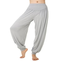 Paille žene harem hlače High struk modalni duksevi vježbaju Aktivno odjeća za spavanje salona za spavanje pidžamas hlače