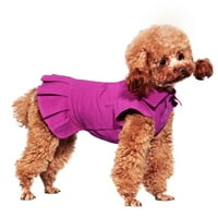 Topkins haljina za pse, simpatična haljina za štenad za male majice s srednjim psima, haljina za pse