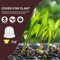 Set vrta Cloche biljne kupole za višekratnu zaštitniku za višekratnu upotrebu