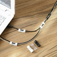 Rinhoo kablovski organizator Winder samoljepljivi kabel čipke za koprivfila za fikser za pričvršćivanje slušalica Alati za upravljanje kablom