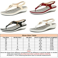 Gomelly Wembes Wedges Flip Flops Sandale