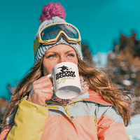 Legenda za snowboard, cool snowboard krilica kafe i čaja ili snowboarder stvari