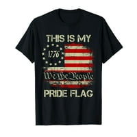 Ovo je moja zastava ponosa SAD AMERICAN 4. jula Patriotska majica