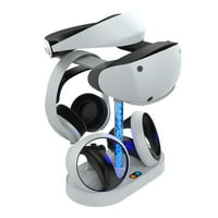 YUCUREM magnetske punjenja postolje za skladištenje za skladištenje slušalica za punjenje za PS VR2