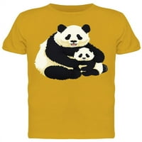 Mama panda medvjed i majica za mlađe majice -Mage by shutterstock, muški mali