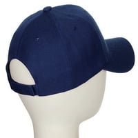 Klasična 3D podignuta početna slova A do z strukturiranog kapa za bejzbol kapa Podesiva, mornarski šešir