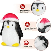 Nova zidna svjetiljka Santa Claus Penguin Dwarf Božićne svjetiljke Eva Lampshade