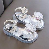 Eczipvz djevojke sandale djevojke za bebe princeze cipele biserne cvijeće sandale ples cipele biserne bling cipele s jednom dječjom cipele