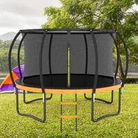 12ft trampolin, zadebljani rekreativni trampolin za odrasle i djecu, može imati 330LB Težina ojačanog