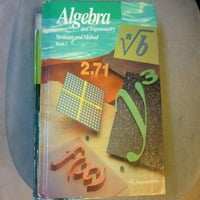 Algebra i trigonometrija: Struktura i metoda, knjiga - rabljeno vrlo dobro