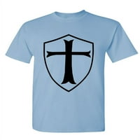 Shield - Unise pamučna majica Tee majica, bijela, 2xl