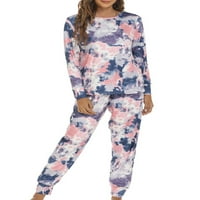 Rejlun Woungewear PJS Sleep Ruby Elastična struka Noćna odjeća Labavi pidžami postavljaju kućnu odjeću