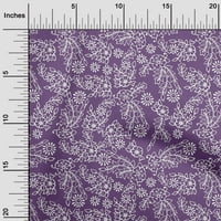 Onuone pamuk poplin ljubičasta tkanina azijski mozaički prekrivajući zalihe ispisa šivaće tkanine sa
