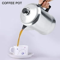 3L Perkolatorski aparat za kafu, aluminijumske posude za kafu kafa perkolator stovetop sa poklopcem