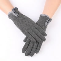 Ženske rukavice Modna rukavica košulje obložene rukom Toplo hladno vrijeme Ženske tanke zimske rukavice