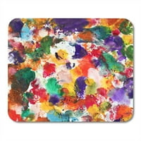 Šarene umjetničke akvarel za i apstraktna umjetnička umjetnička mješavina MousePad jastuk miša miša
