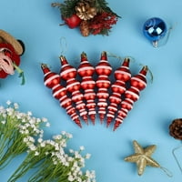 Božićni kuglični ukrasi Xmas Decre Decor Icicle u obliku božićnih ukrasa Božić Božićni gurški string