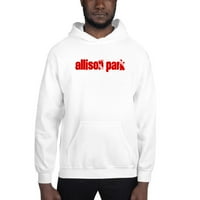 Allison Park Cali Style Hoodeir Duks pulover po nedefiniranim poklonima