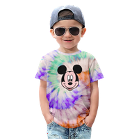 Mickey & Minnie Miš srednja dječja majica Retro okrugla vrata T majice za Girly tinejdžere Uskrs
