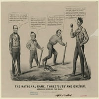 Ispis: Nacionalna igra. Tri izlaza i jedna vožnja, 1860