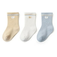 Ženske kratke čarape za bebe i djecu SOCKS Proljeće i ljetni modni Jednostavni crtani Crtica Slatke udobne tople čarape