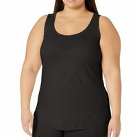 Drpgunly Womens Tops, Plus size Ljeto trošenje majica s čvrstim rukavima bez rukava, plus veličine vrhova