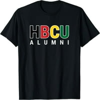 Alumni povijesno crna majica crna koledža majica