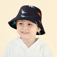 Dyfzdhu kašike HATS Ljeto Kids Sun Hats Ljeto Proljeće Sun Hat Slatka crtani Dinosaur Prints Outdoor