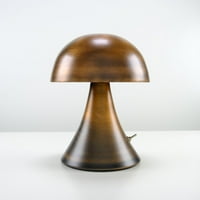 Rustikalna lampa za napajanje gljiva - jedinstvena dizajna svjetla - savršena za dom ili ured