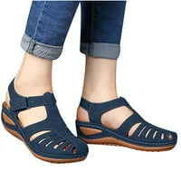 Juejuezi ženske sandale Sale Sale Woman Ljetni modni casual sandale Ležerne prilike ravne cipele sa