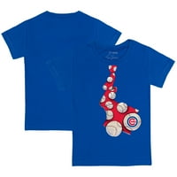 Dojenčad Tiny Turpap Royal Chicago Cubs Baseball Tie majica